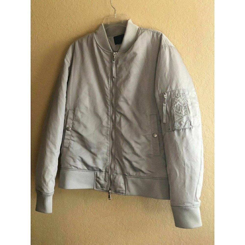 Diesel Black Gold Men Gray Jebok Bomber Jacket 50